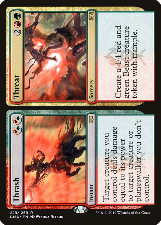 Thrash // Threat 229/259 (Ravnica Allegiance)  | Good Games Modbury