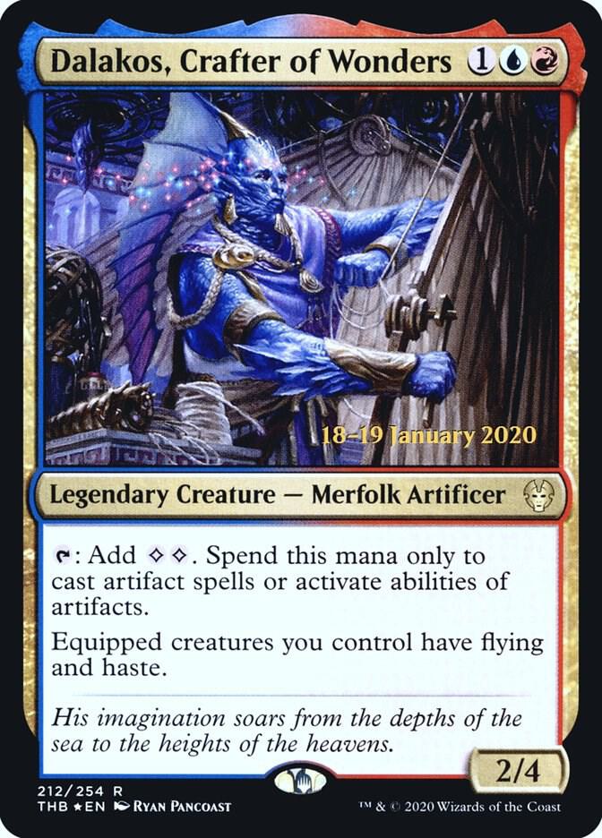 Dalakos Crafter of Wonders 212s/137 (Prerelease Cards)  - Foil | Good Games Modbury