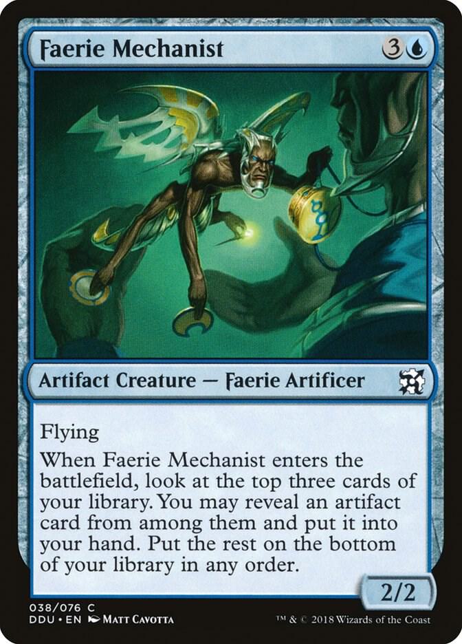 Faerie Mechanist 38/76 (Duel Decks: Elves vs. Inventors)  | Good Games Modbury