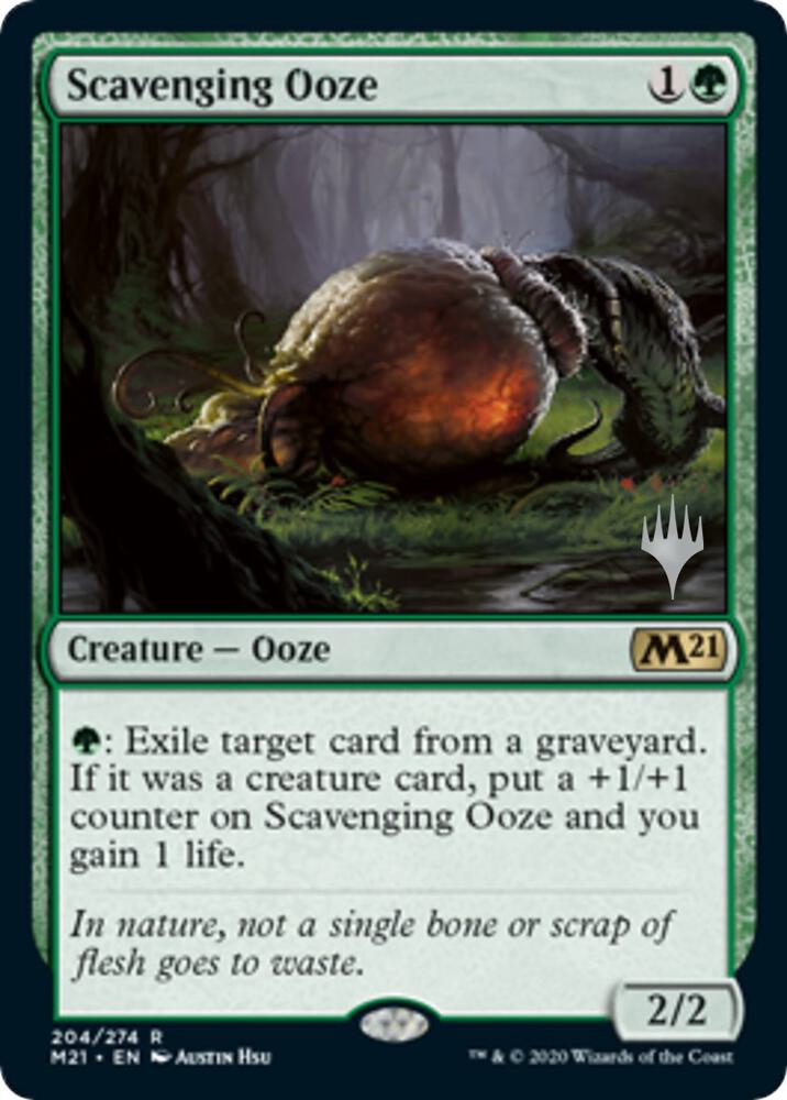 Scavenging Ooze 204 (Promo Pack: Core Set 2021)  | Good Games Modbury