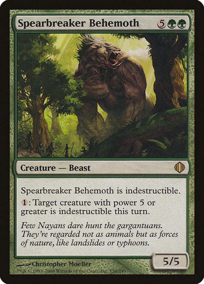 Spearbreaker Behemoth 150/249 (Shards of Alara)  - Foil | Good Games Modbury
