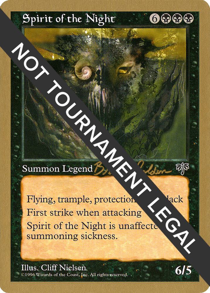 Spirit of the Night 1998 Brian Selden MIR bs146/117 (World Championship Decks)  | Good Games Modbury