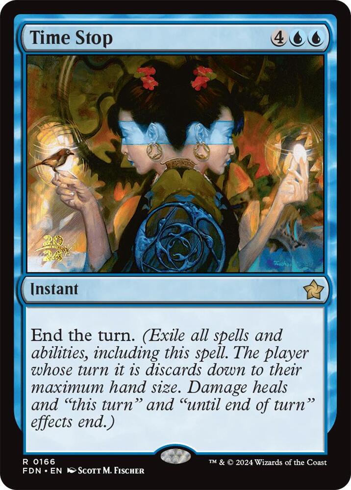 Time Stop 166s/101 (Prerelease Cards)  - Foil | Good Games Modbury