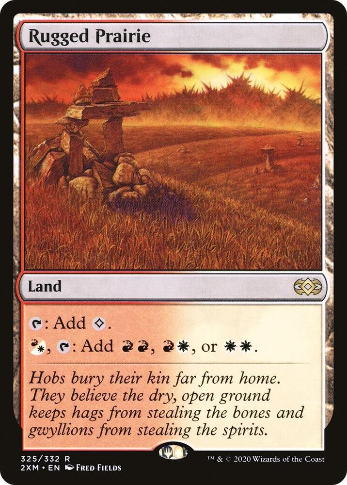 Rugged Prairie 325/332 (Double Masters)  - Foil | Good Games Modbury