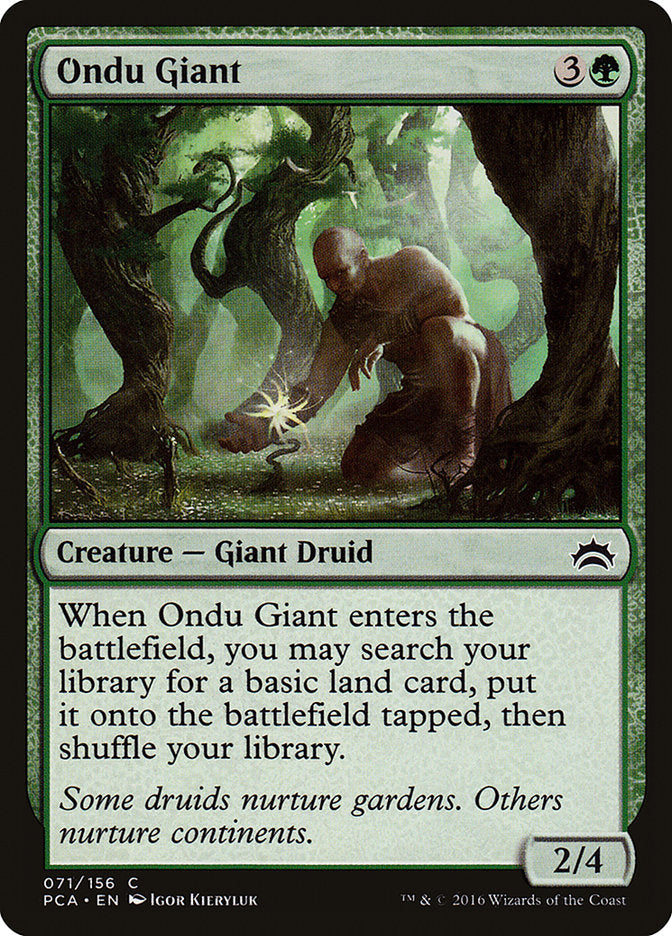Ondu Giant [Planechase Anthology] | Good Games Modbury