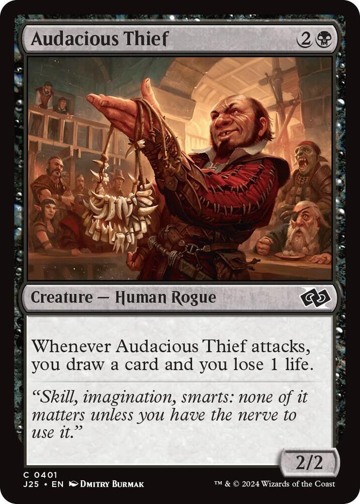 Audacious Thief 401/779 (Foundations Jumpstart)  | Good Games Modbury