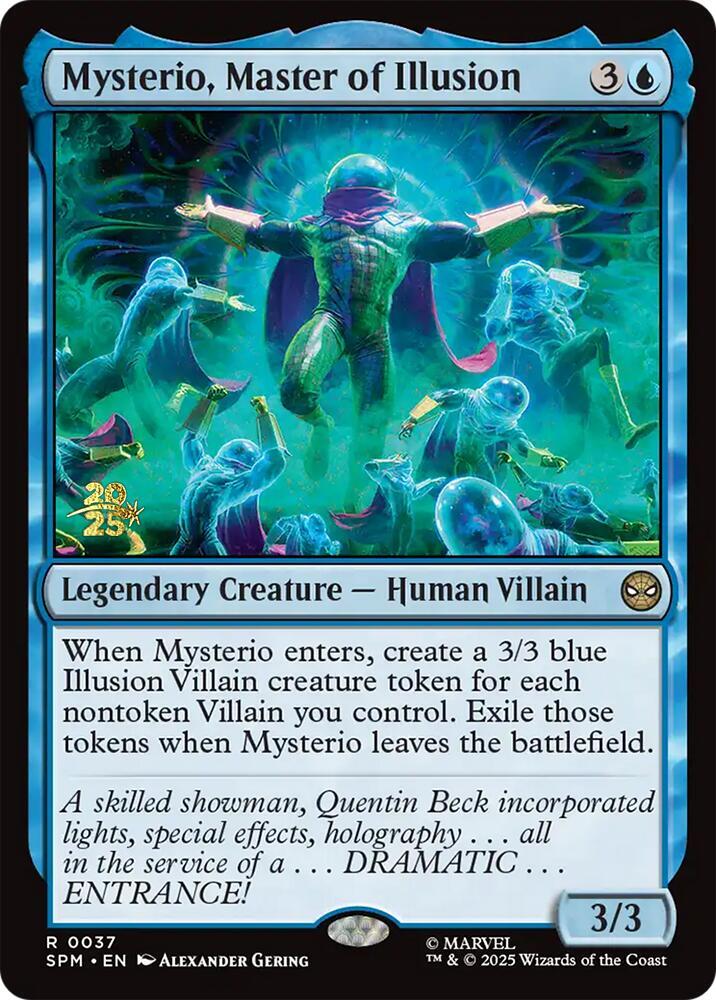 Mysterio Master of Illusion 37s/73 (Prerelease Cards)  - Foil | Good Games Modbury