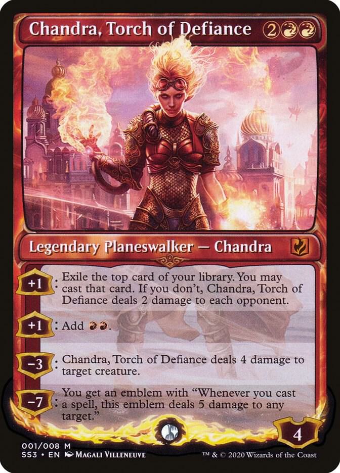 Chandra, Torch of Defiance 1/8 (Signature Spellbook: Chandra)  - Foil | Good Games Modbury
