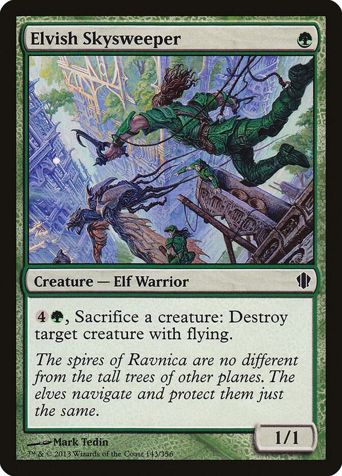 Elvish Skysweeper 143 (Commander 2013)  | Good Games Modbury
