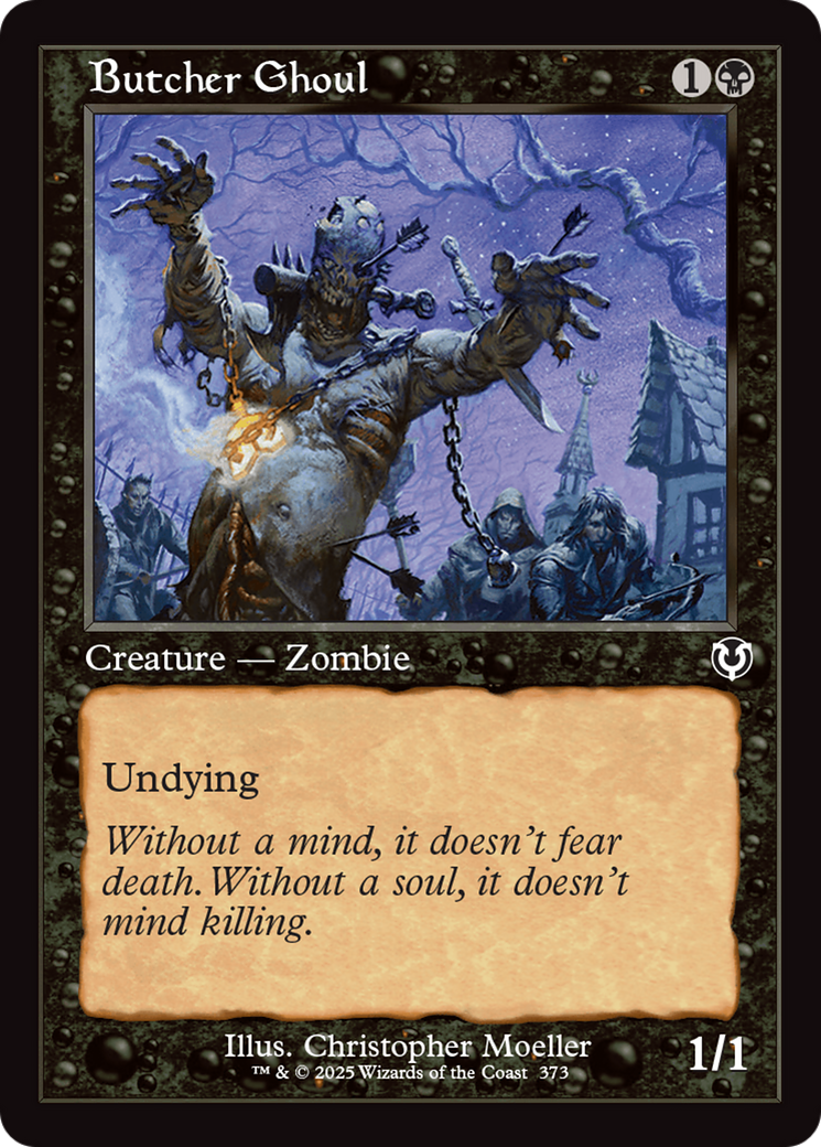 Butcher Ghoul (Retro Frame) [Innistrad Remastered] | Good Games Modbury