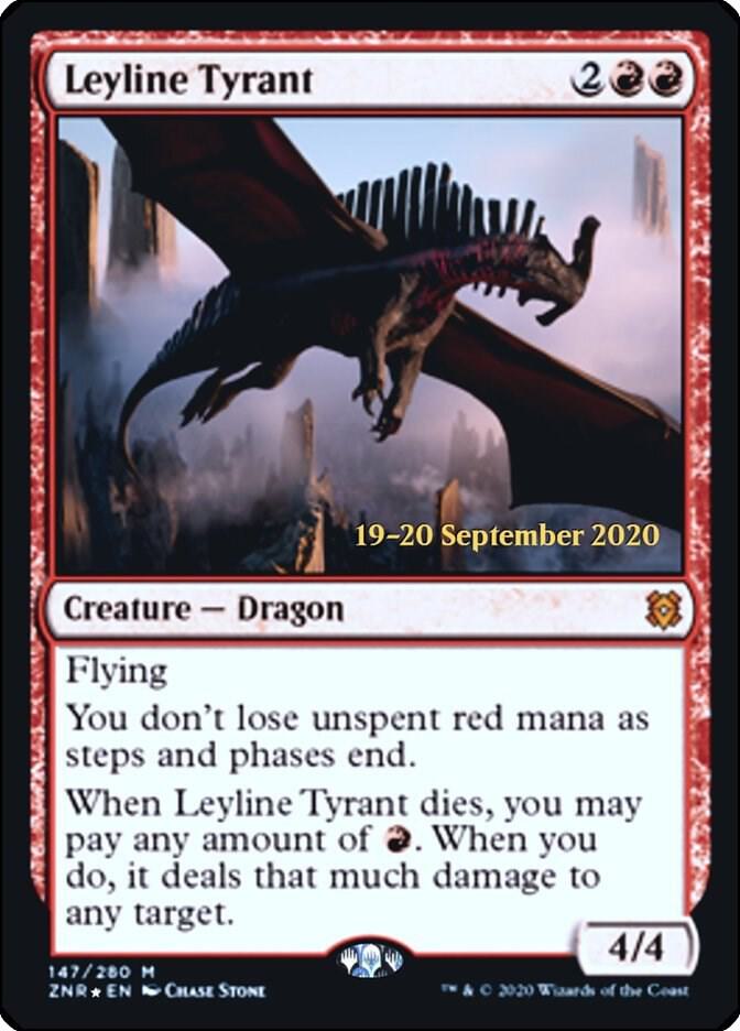 Leyline Tyrant 147s/169 (Prerelease Cards)  - Foil | Good Games Modbury