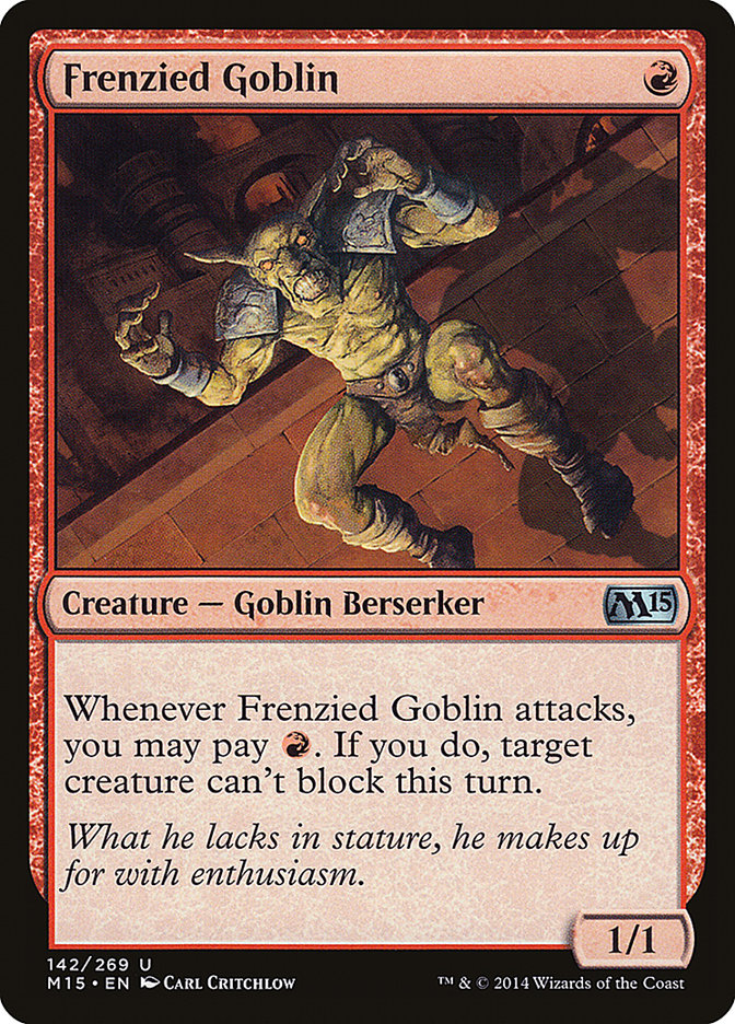 Frenzied Goblin [Magic 2015] | Good Games Modbury