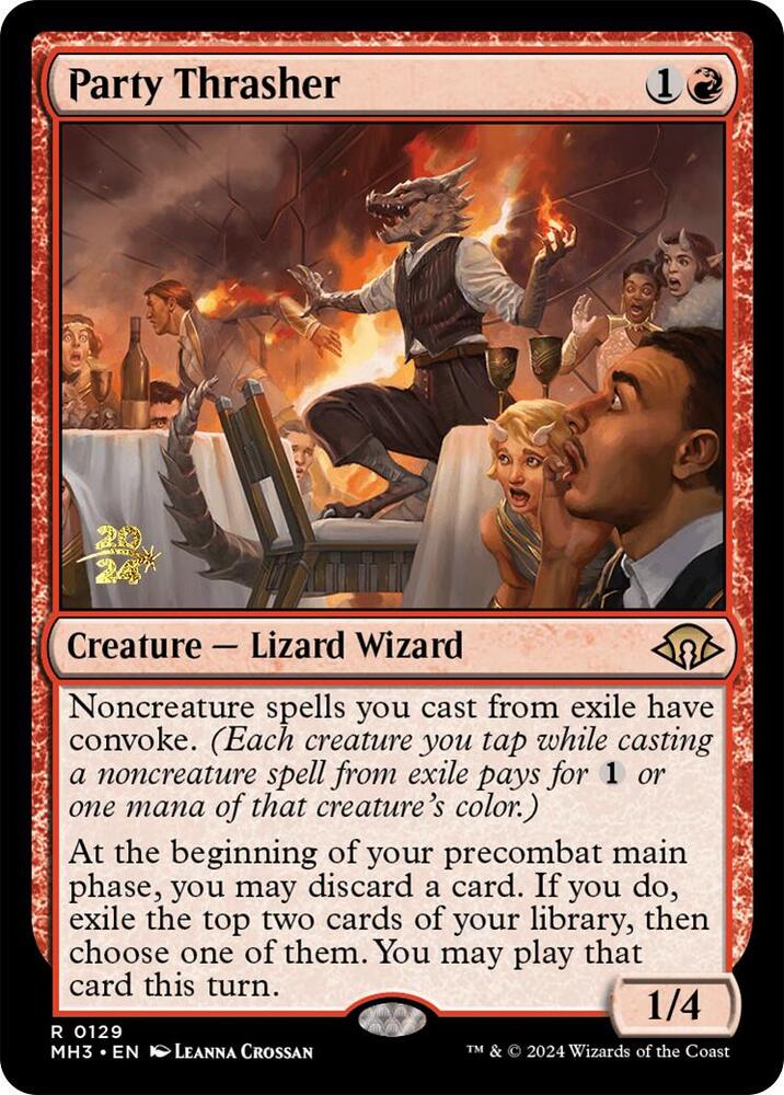 Party Thrasher 129s/90 (Prerelease Cards)  - Foil | Good Games Modbury
