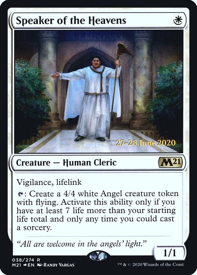 Speaker of the Heavens 38s/137 (Prerelease Cards)  - Foil | Good Games Modbury