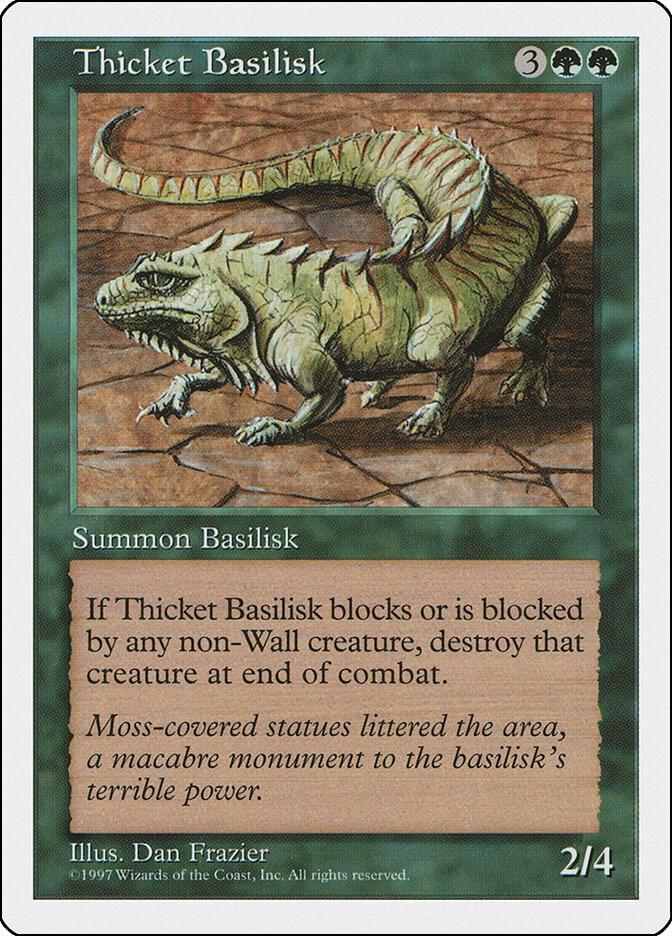 Thicket Basilisk 331/455 (Fifth Edition)  | Good Games Modbury