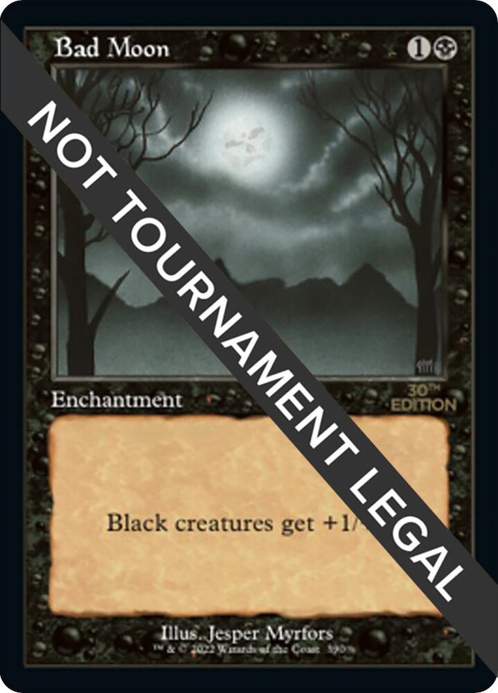 Bad Moon Retro Frame 390/594 (30th Anniversary Edition)  | Good Games Modbury