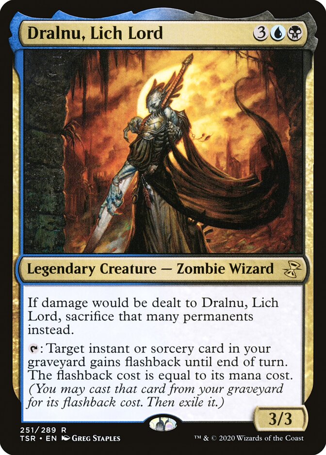 Dralnu, Lich Lord 251/289 (Time Spiral: Remastered)  | Good Games Modbury
