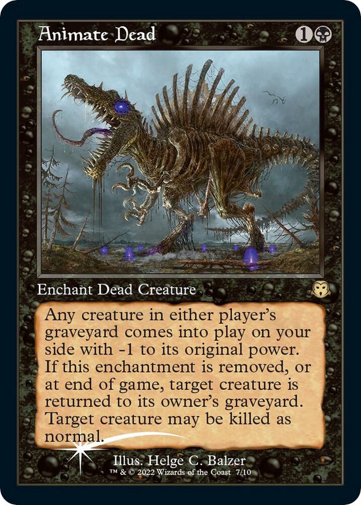 Animate Dead 7/11 (Judge Promos)  - Retro Foil | Good Games Modbury