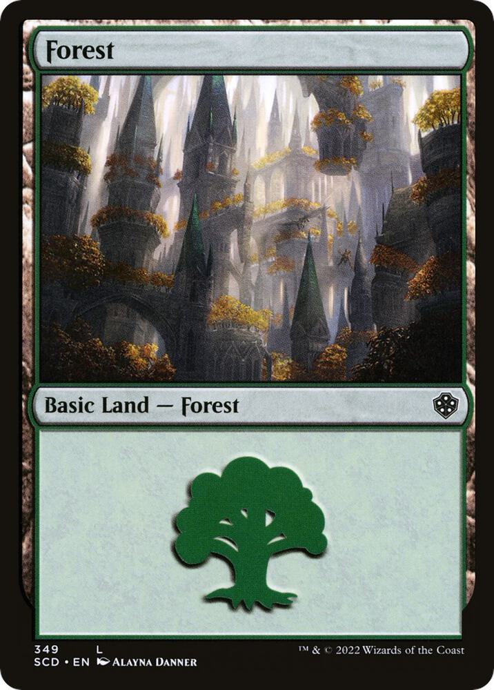 Forest 349/352 (Starter Commander Decks)  | Good Games Modbury