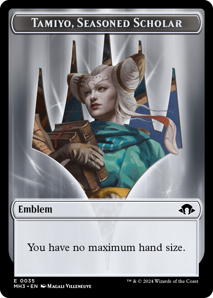 Tamiyo, Seasoned Scholar // Energy Reserve Double-Sided Token [Modern Horizons 3 Tokens] | Good Games Modbury