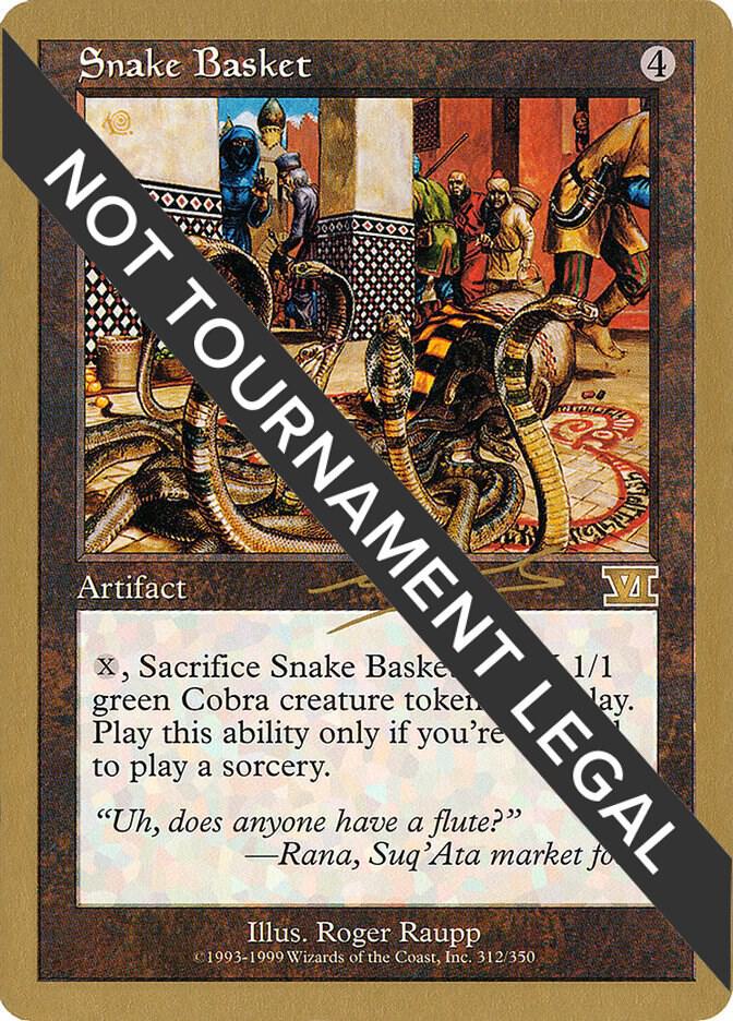 Snake Basket 2000 Nicolas Labarre 6ED nl312/117 (World Championship Decks)  | Good Games Modbury