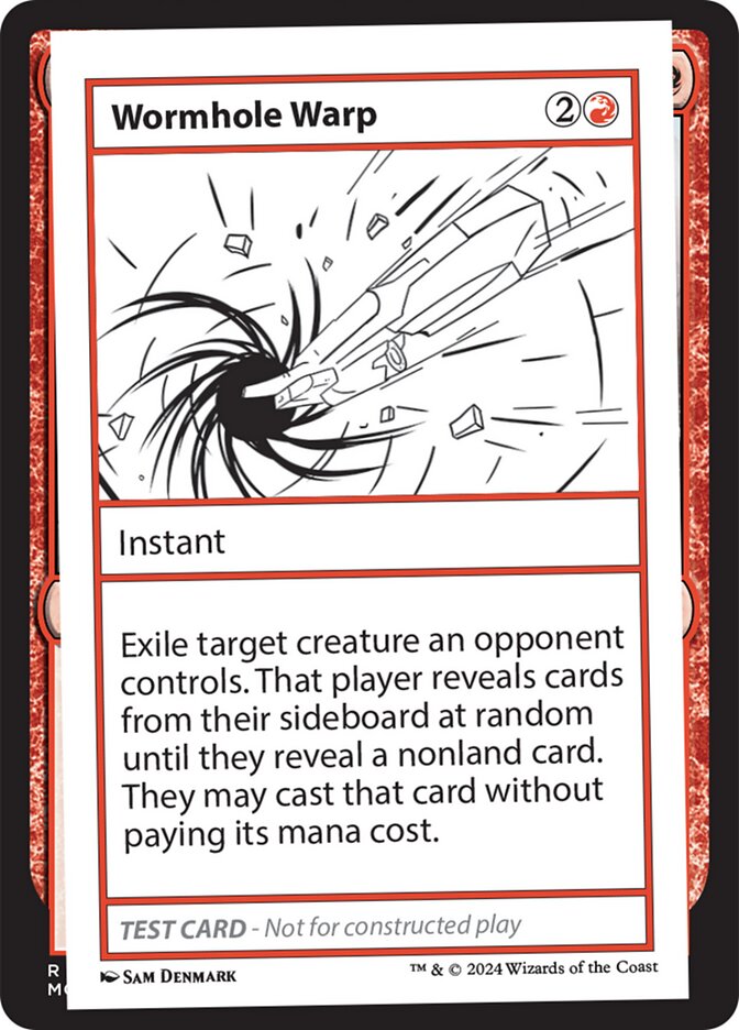 Wormhole Warp 570/390 (Mystery Booster 2 Playtest Cards)  | Good Games Modbury