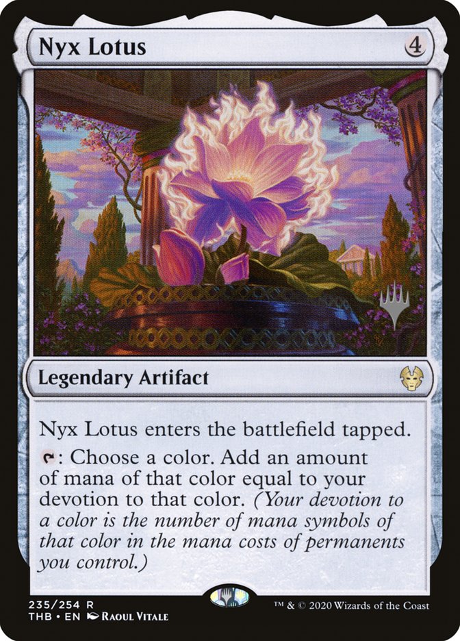 Nyx Lotus (Promo Pack) [Theros Beyond Death Promos] | Good Games Modbury