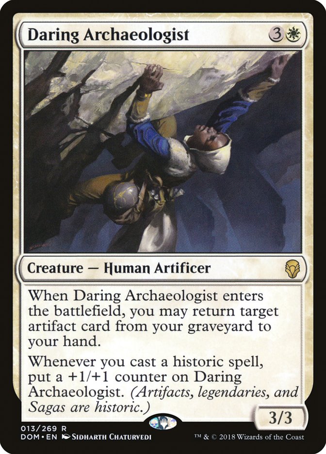 Daring Archaeologist 13/269 (Dominaria)  - Foil | Good Games Modbury
