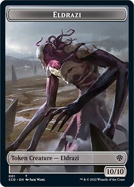Eldrazi Soldier Double Sided Token 1 // 8 (Starter Commander Decks)  | Good Games Modbury