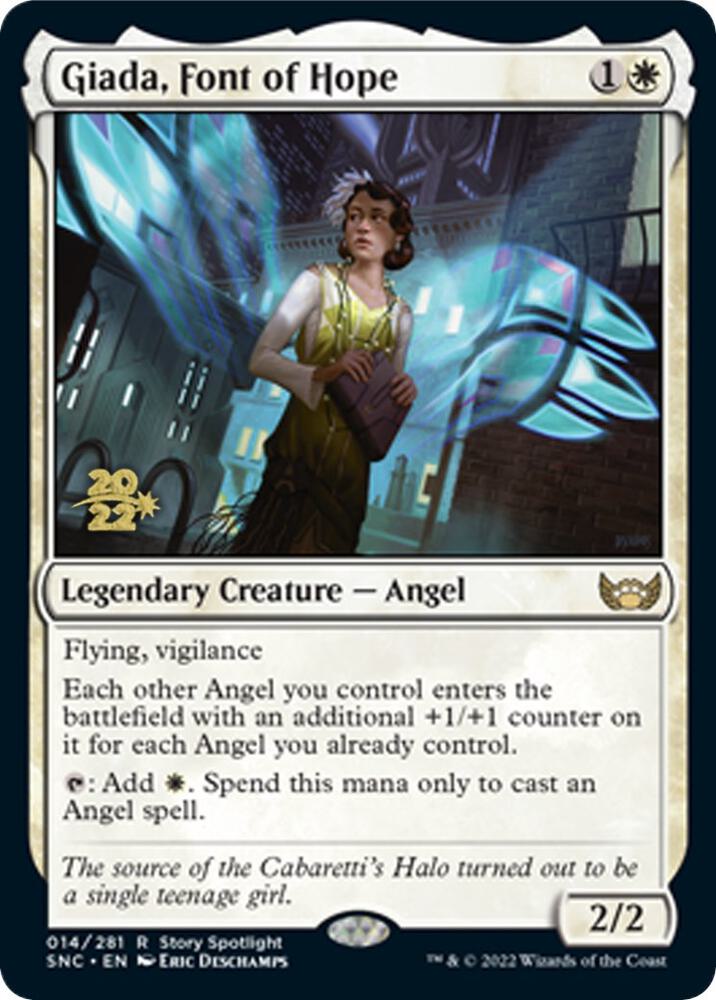 Giada Font of Hope SNC 14s/161 (Prerelease Cards)  - Foil | Good Games Modbury