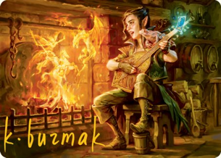 Wish Art Card (Gold-Stamped Signature) [Dungeons & Dragons: Adventures in the Forgotten Realms Art Series] | Good Games Modbury