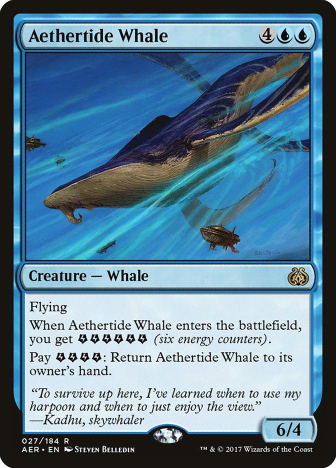 Aethertide Whale 27/184 (Aether Revolt)  | Good Games Modbury