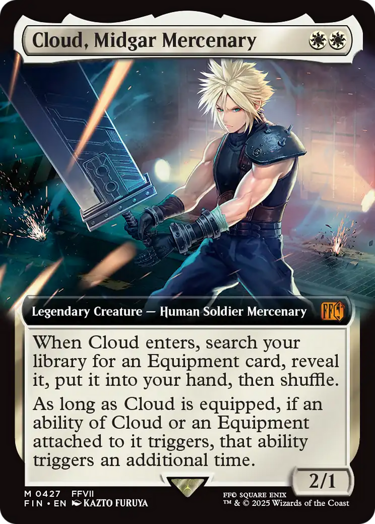 Cloud, Midgar Mercenary (Extended Art) [FINAL FANTASY] | Good Games Modbury