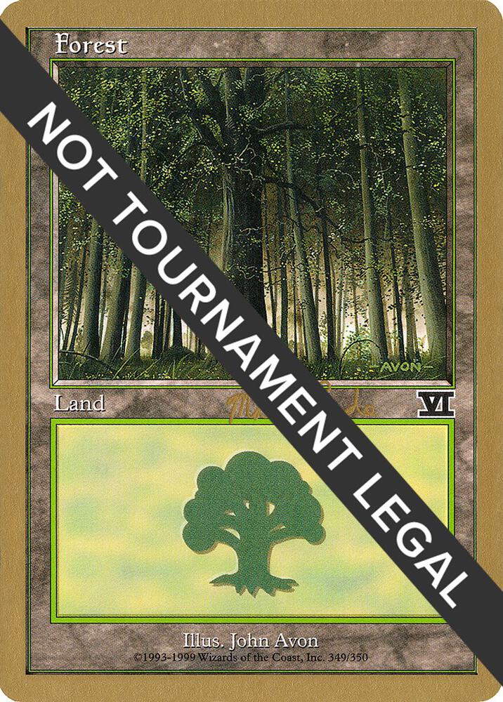 Forest 349 1999 Matt Linde 6ED ml349/111 (World Championship Decks)  | Good Games Modbury
