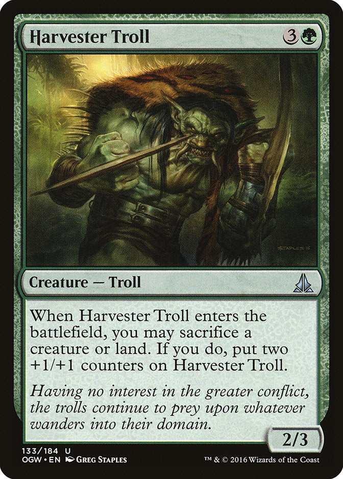 Harvester Troll 133/184 (Oath of the Gatewatch)  | Good Games Modbury