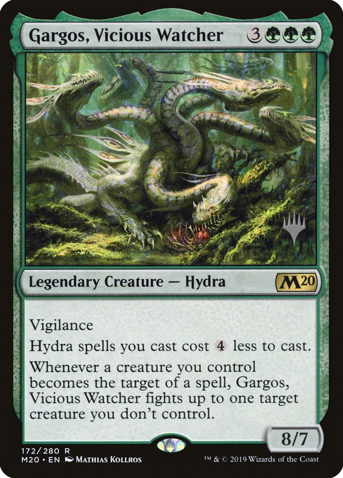 Gargos, Vicious Watcher (Promo Pack) [Core Set 2020 Promos] | Good Games Modbury