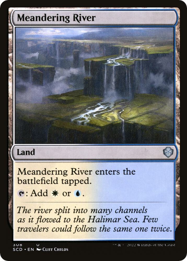 Meandering River 308/352 (Starter Commander Decks)  | Good Games Modbury