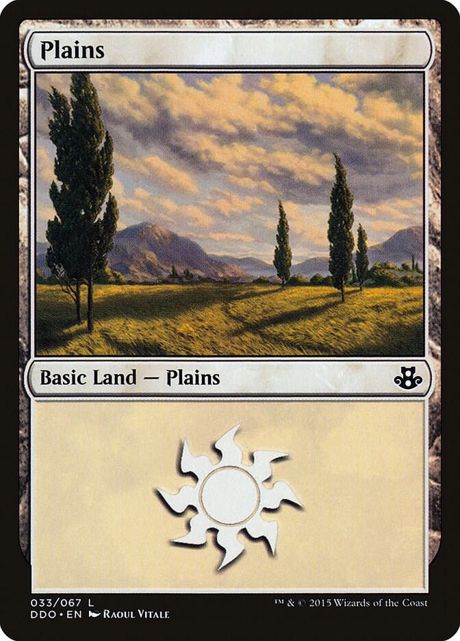 Plains 033 33/67 (Duel Decks: Elspeth vs. Kiora)  | Good Games Modbury