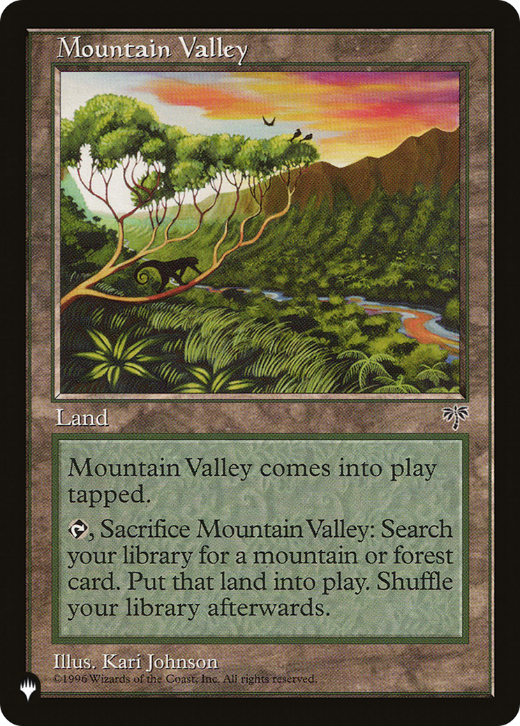 Mountain Valley [The List Reprints] | Good Games Modbury