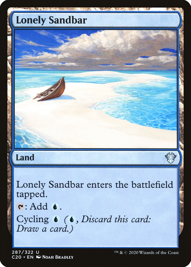 Lonely Sandbar [Commander 2020] | Good Games Modbury