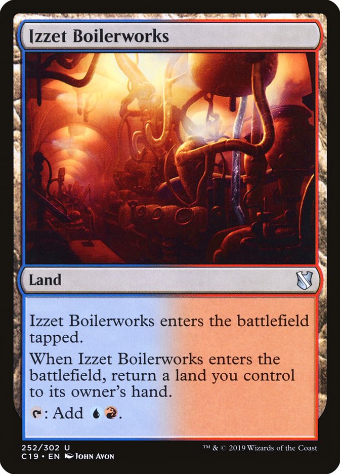 Izzet Boilerworks [Commander 2019] | Good Games Modbury