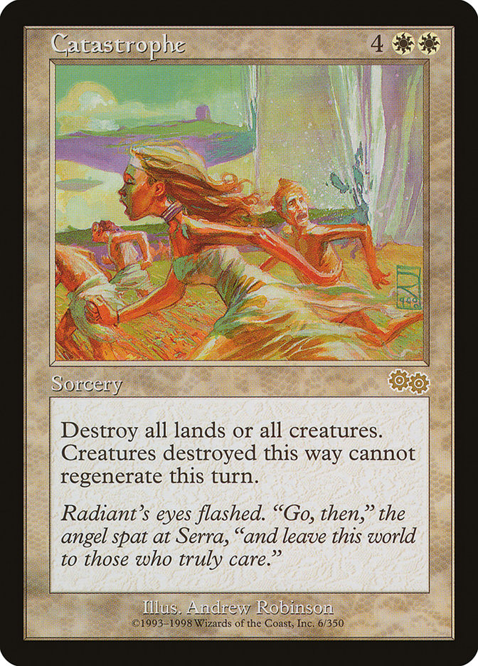 Catastrophe 6/350 (Urza's Saga)  | Good Games Modbury