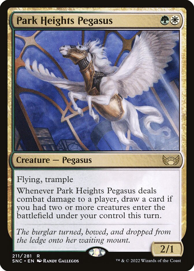Park Heights Pegasus 211/281 (Streets of New Capenna)  | Good Games Modbury