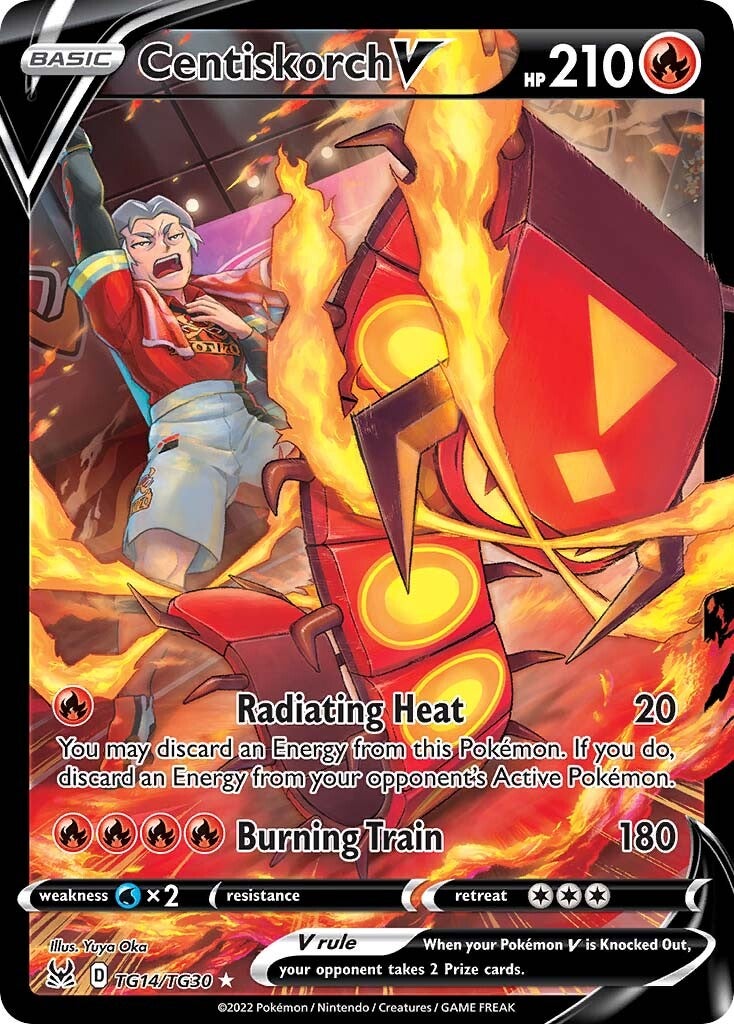 Centiskorch V (TG14/TG30) [Sword & Shield: Lost Origin] | Good Games Modbury