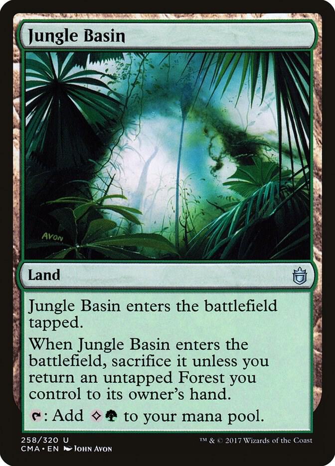 Jungle Basin 258/320 (Commander Anthology)  | Good Games Modbury