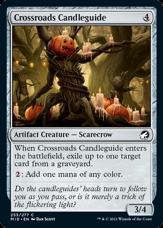 Crossroads Candleguide [Innistrad: Midnight Hunt] | Good Games Modbury