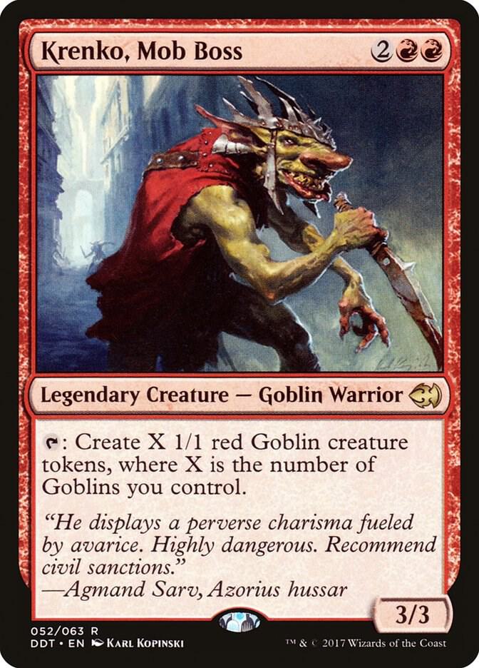 Krenko, Mob Boss 52/63 (Duel Decks: Merfolk vs. Goblins)  | Good Games Modbury