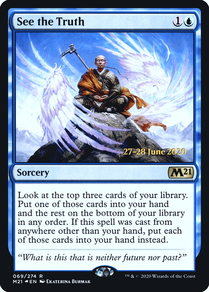 See the Truth [Core Set 2021 Prerelease Promos] | Good Games Modbury