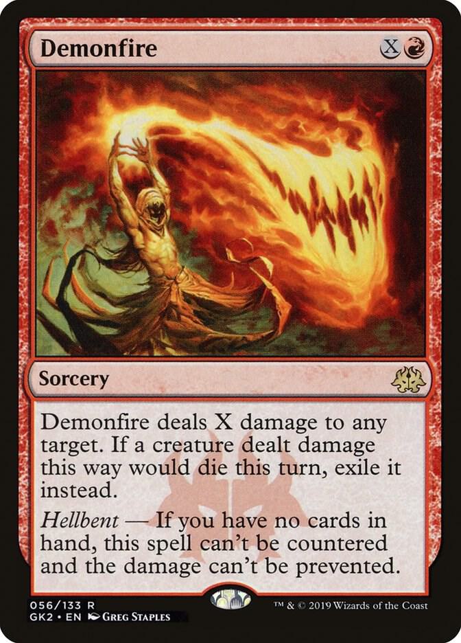 Demonfire 56/133 (Ravnica Allegiance: Guild Kits)  | Good Games Modbury