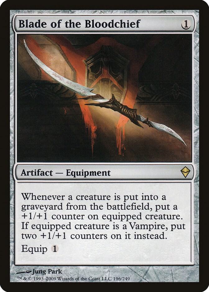 Blade of the Bloodchief 196/249 (Zendikar)  - Foil | Good Games Modbury